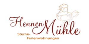 Logo der Ferienwohnungen Hennenmühle
