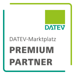 Logo der DATEV für Premium Partner
