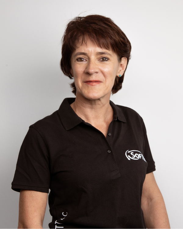 Angela Lappert, Verwaltung bei der SoftTec GmbH
