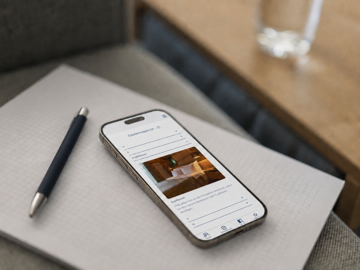 Digitales Hotel A bis Z im Gäste-Account der SoftTec Cloud Hotelsoftware