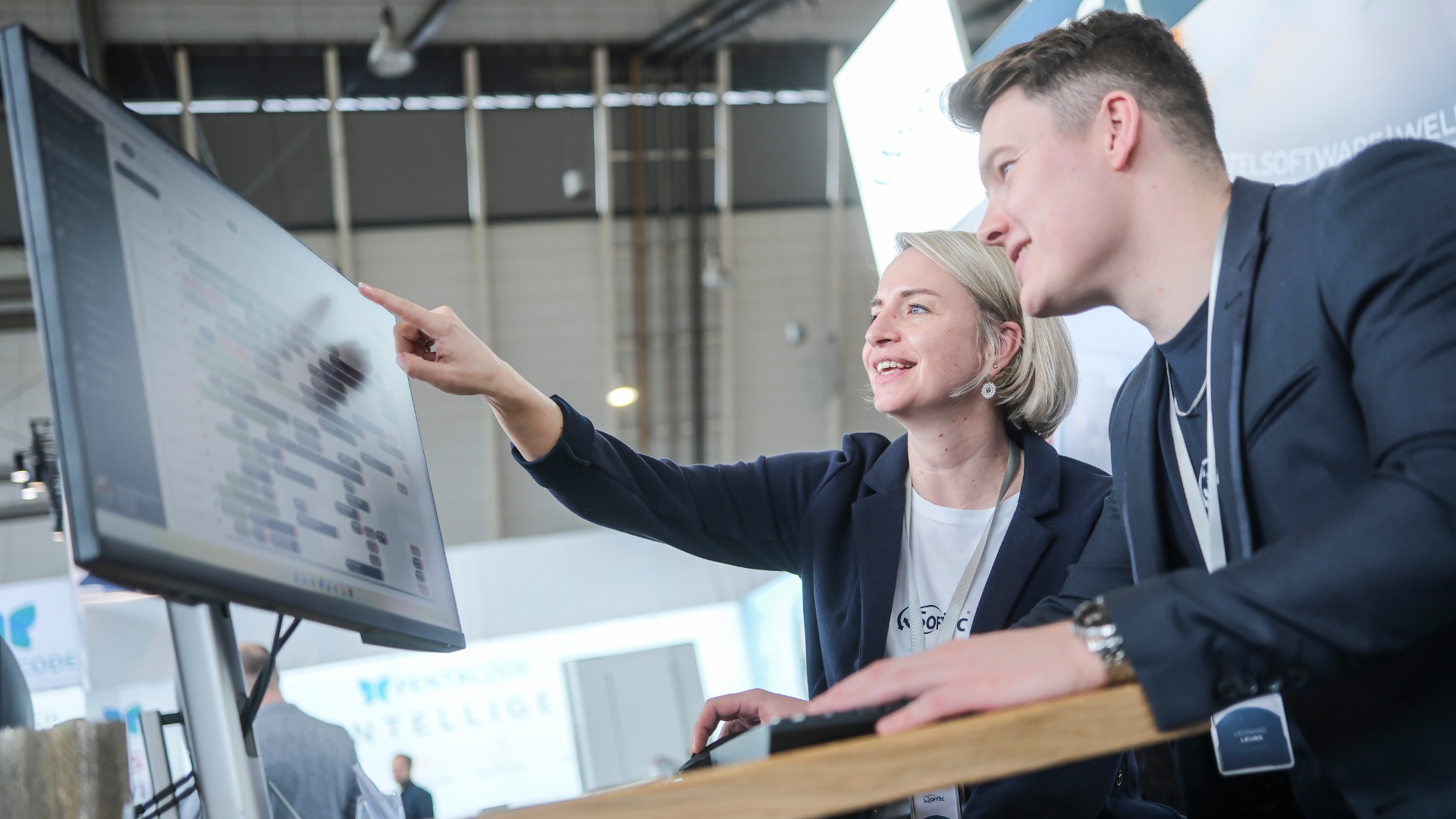 Impression vom SoftTec-Messeauftritt in Stuttgart – Beratung zur Cloud-Hotelsoftware
