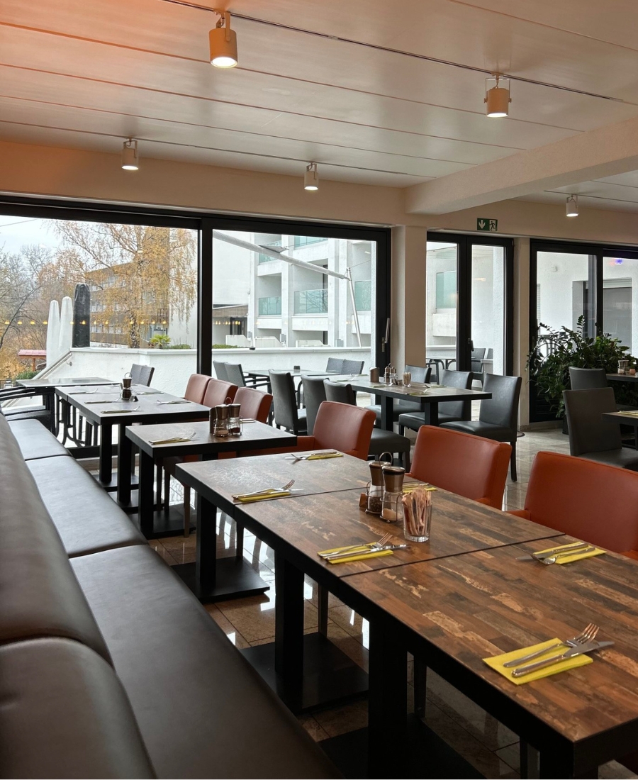 Speisesaal im Seehotel Forst in Forst bei Bruchsal