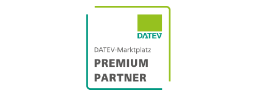 DATEV Logo – Buchhaltungs-Schnittstelle zur SoftTec Cloud Hotelsoftware