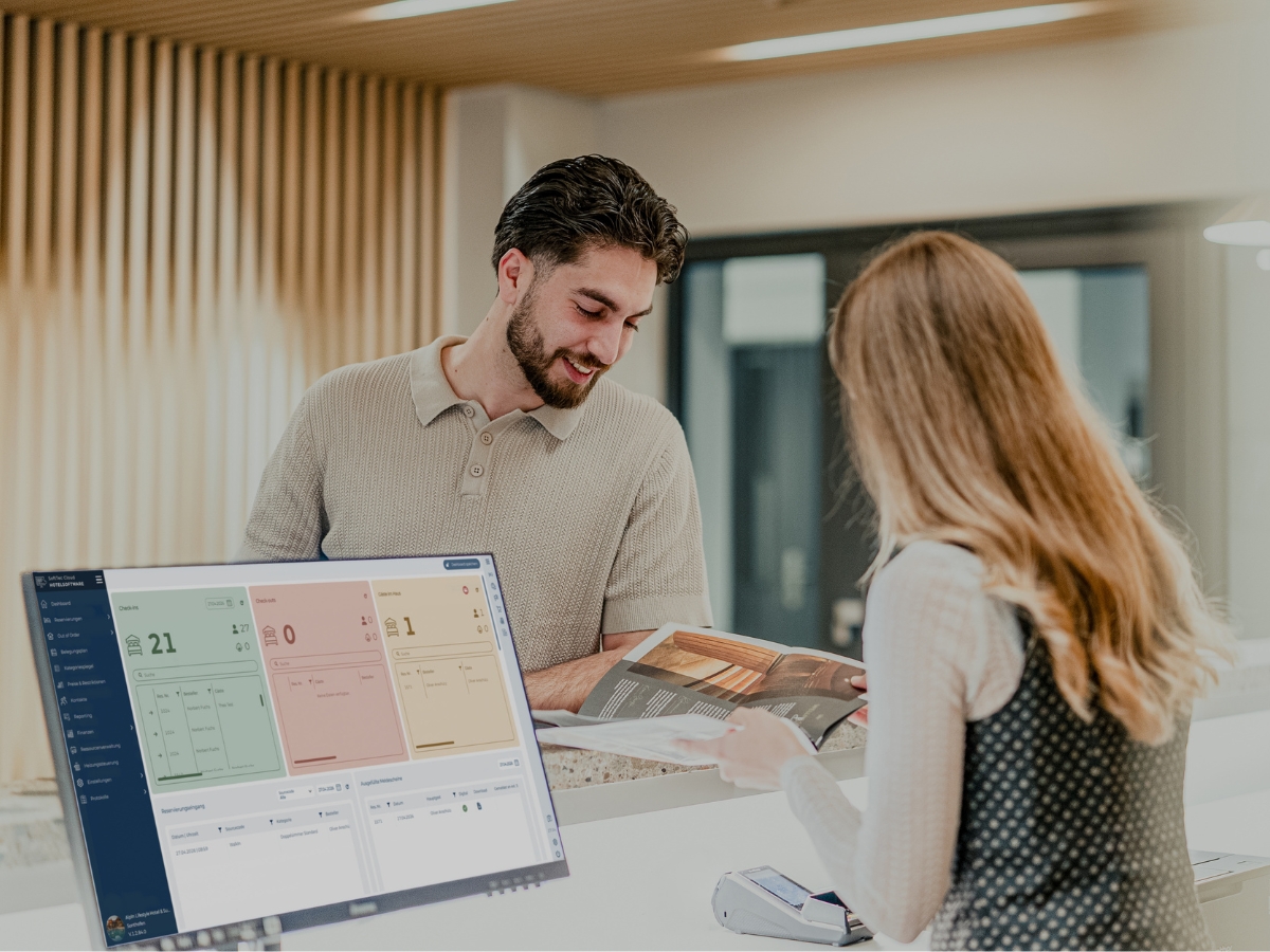Belegungsplan und Verwaltung in der SoftTec Cloud Hotelsoftware