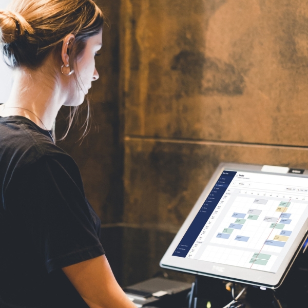 Digitale Tischplanung mit Reservate, dem Restaurant Management System von SoftTec